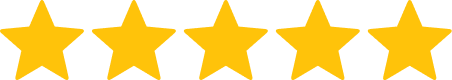 Five yellow stars on a black background.