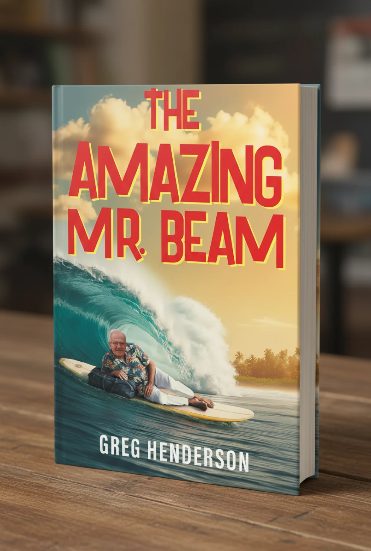 Book cover: "The Amazing Mr. Beam" by Henderson.